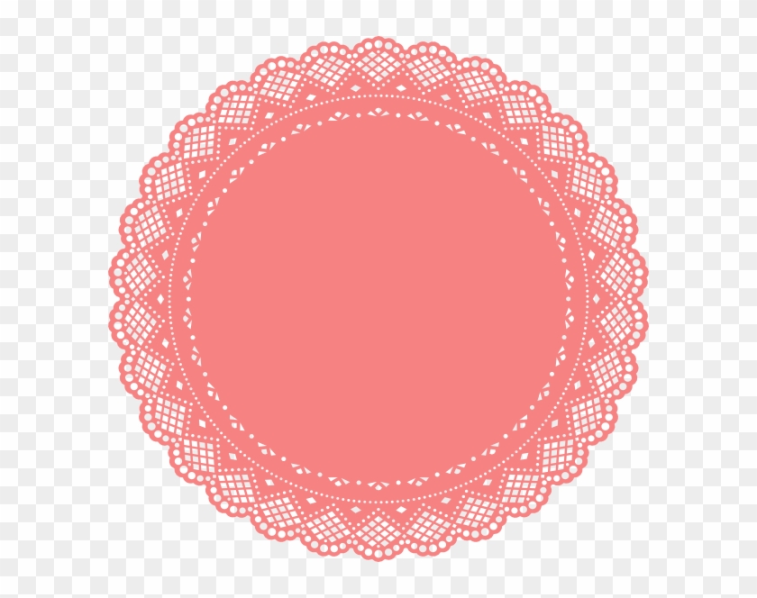 840x664 Lace Doily Vector