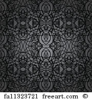 180x195 Free Art Print Of Lace Vector Fabric Seamless Pattern Lace Vector