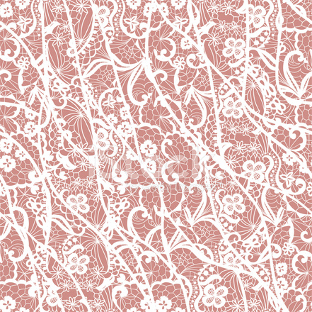 441x440 Lace Vector Fabric Seamless Pattern Stock Vector