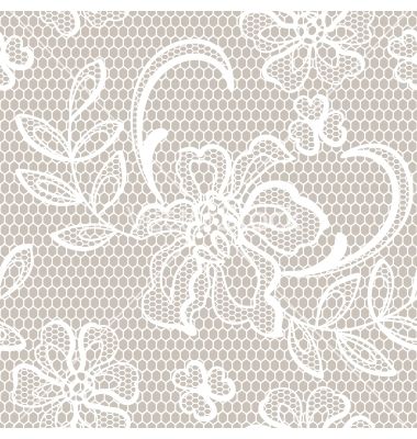 380x400 Old Lace Background Ornamental Flowers Texture Vector Tattoo