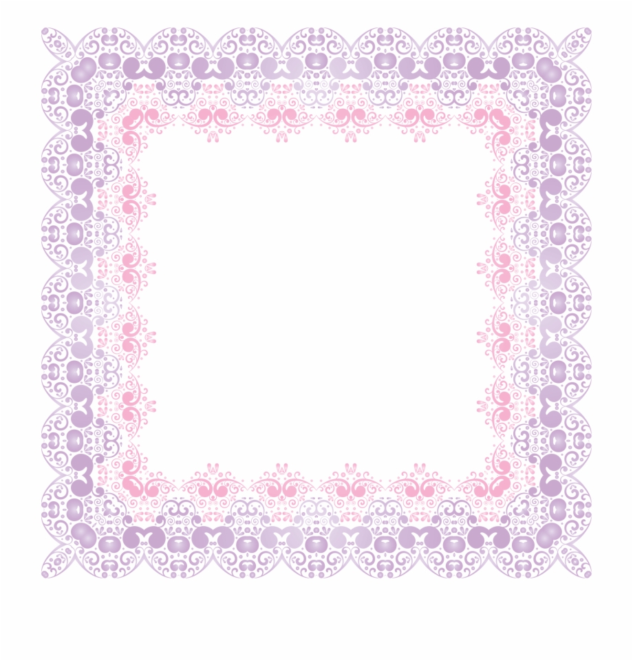 920x960 Square Lace Frame