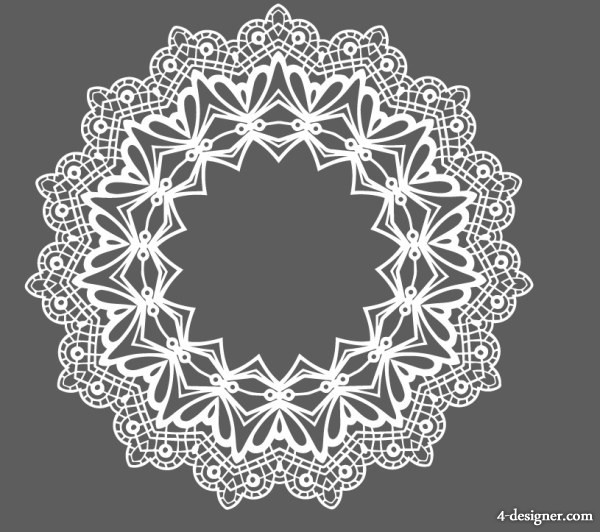 Lace Pattern Vector