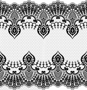 Lace Border Free Vector Download 354x368 Lace Border Free Vector Download