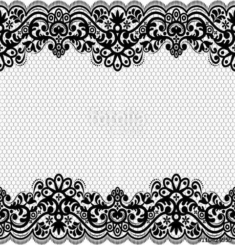Seamless Lace Pattern, Flower Vintage Vector Background Stock 481x500 Seamless Lace Pattern, Flower Vintage Vector Background Stock