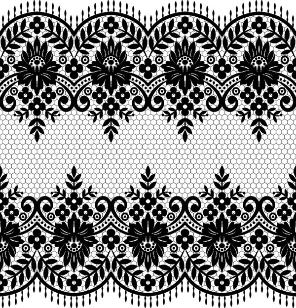 600x624 Asymmetric Lace Pattern Vector Over Millions Vectors, Stock