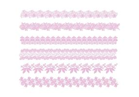 286x200 Lace Trim Free Vector Art