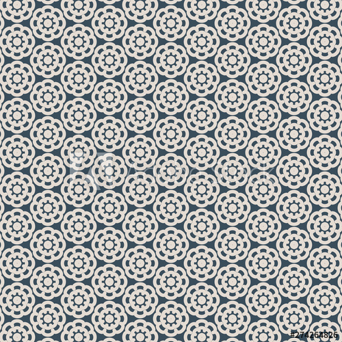 500x500 Abstract Flower Of Cutout Ornament, Lace Texture, Vector Seamless