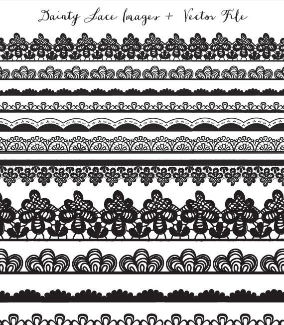 Lace Clip Art Border Clip Art Lace Trim And Photoshop Etsy 570x651 Lace Clip Art Border Clip Art Lace Trim And Photoshop Etsy