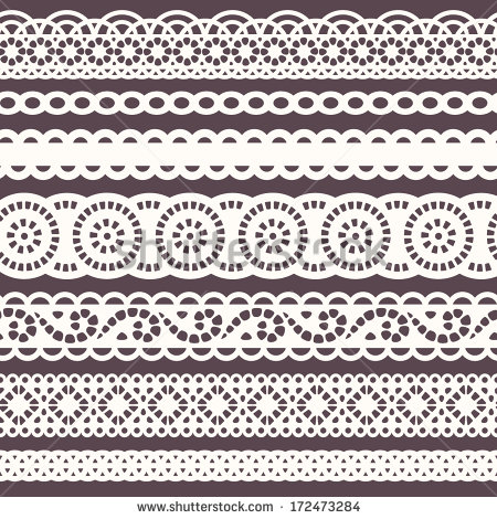 Lace Ribbon Vector Images 450x470 Lace Ribbon Vector Images