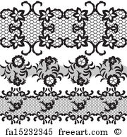 Free Art Print Of Set Of Beautiful Lace Vector Trims Can Be Used 180x195 Free Art Print Of Set Of Beautiful Lace Vector Trims Can Be Used