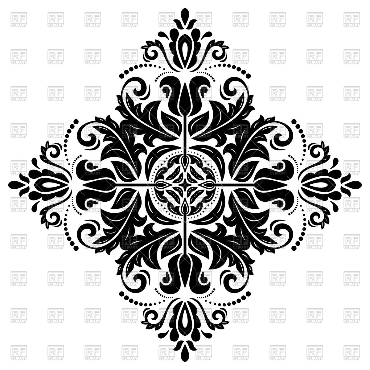 Oriental Damask Lace Vector Image Of Backgrounds, Textures 1200x1200 Oriental Damask Lace Vector Image Of Backgrounds, Textures