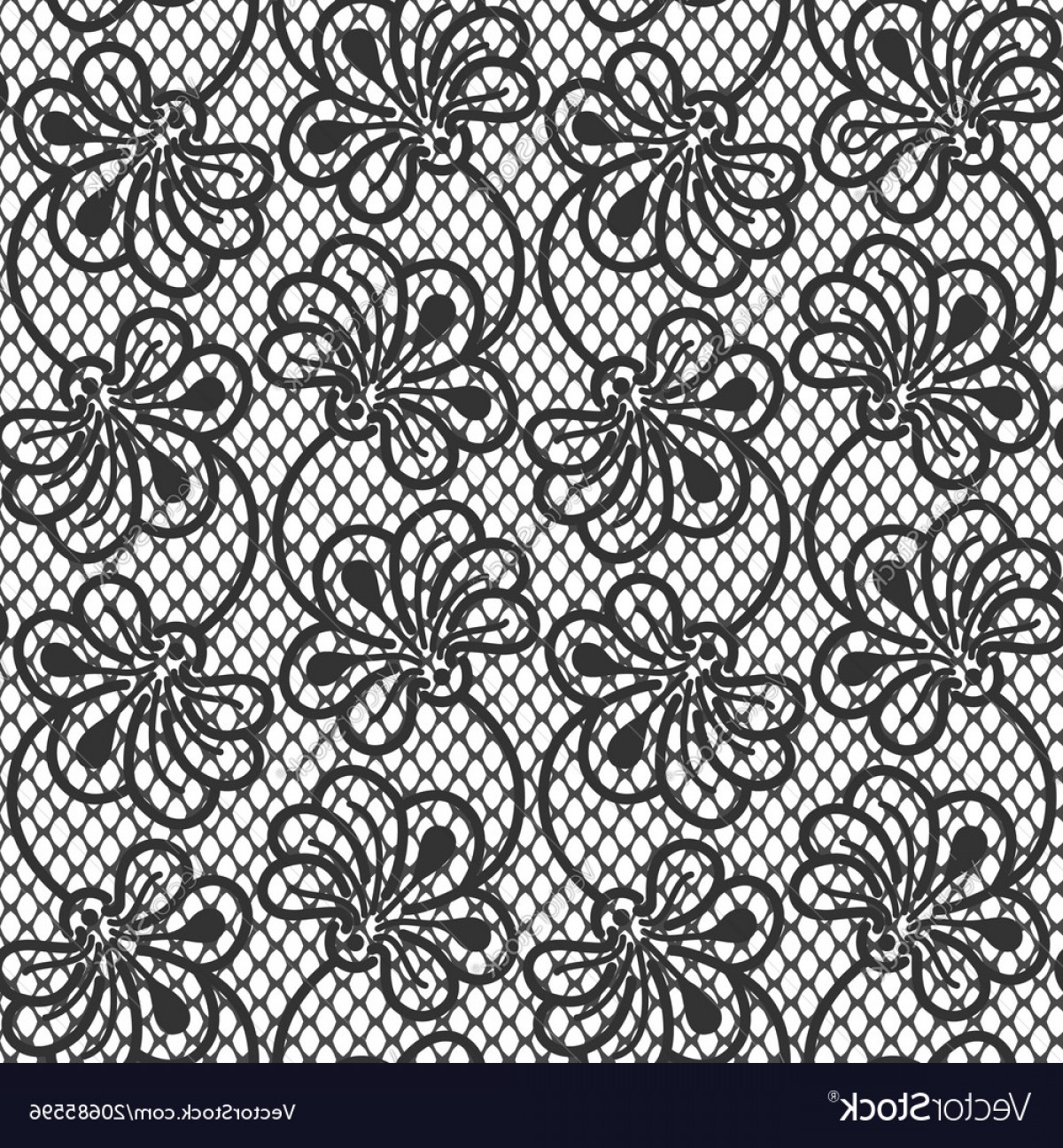Seamless Flower Lace Vectors Savoyuptown 1200x1296 Seamless Flower Lace Vectors Savoyuptown