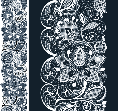 White Lace Elements Vector Free Download 500x473 White Lace Elements Vector Free Download