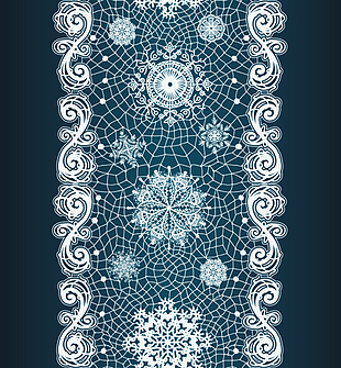 Free Download Christmas Snowflake Lace Vector Set 310x335 Free Download Christmas Snowflake Lace Vector Set
