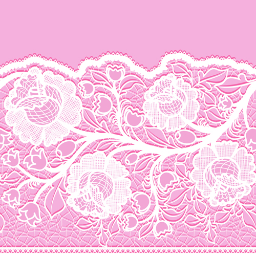 Pink Background With White Lace Vector Material Free Download 500x500 Pink Background With White Lace Vector Material Free Download