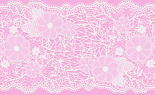 Pink Background With White Lace Vector Free Vector In Adobe 500x306 Pink Background With White Lace Vector Free Vector In Adobe