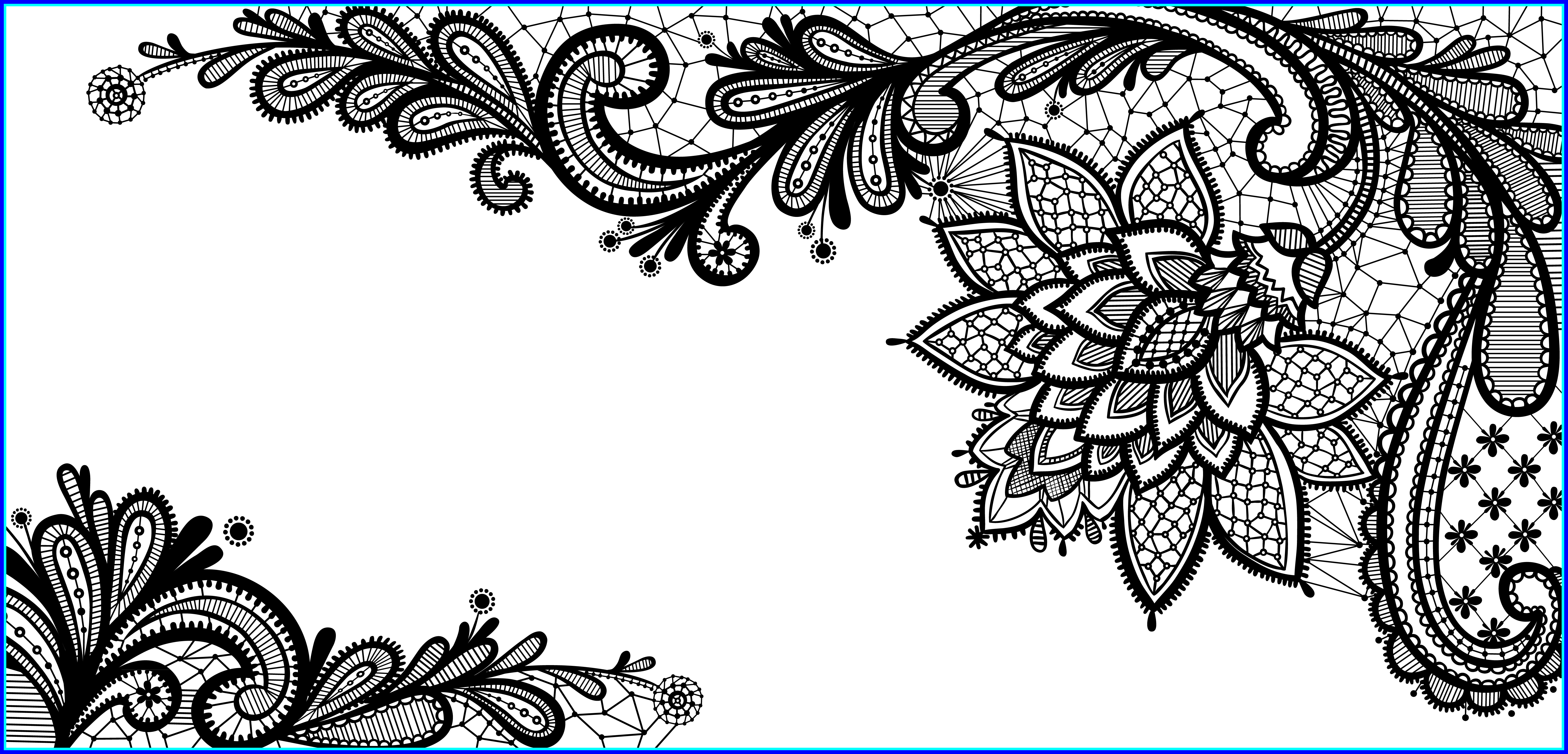 Download Marvelous Black Lace Ornament Png Clipart Picture Gallery 6294x3028 Download Marvelous Black Lace Ornament Png Clipart Picture Gallery