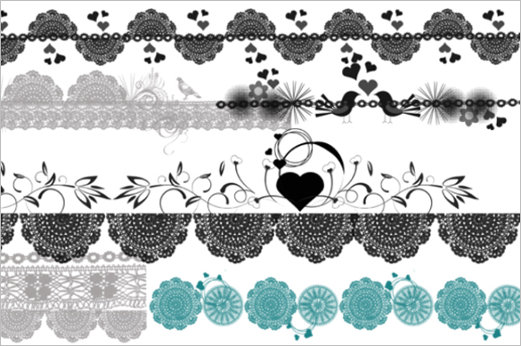 lace vector free download illustrator