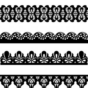 Lace Vector Free Illustrator at Vectorified.com | Collection of Lace ...