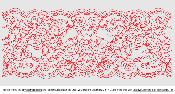Lace Pattern Png Vector, Clipart 580x313 Lace Pattern Png Vector, Clipart