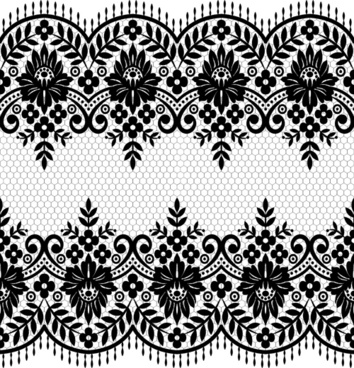 Lace Border Free Vector Download 354x368 Lace Border Free Vector Download