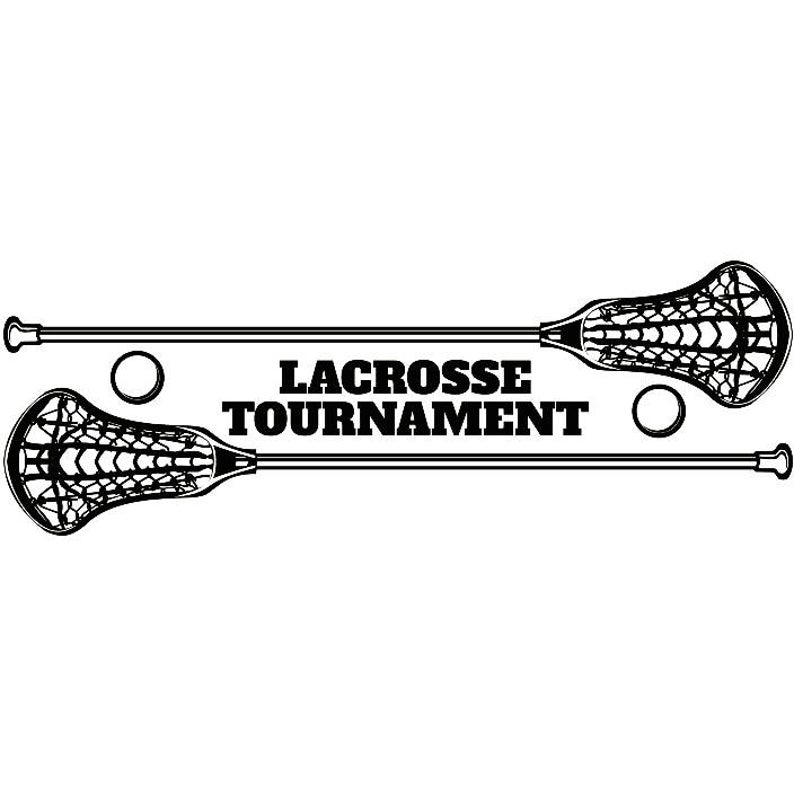 Lacrosse Logo Sticks Crossed Equipment Field Sports Game Etsy. 