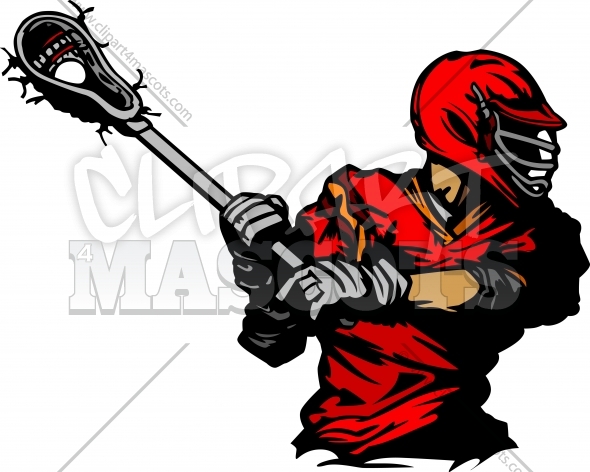 590x472 Lacrosse Player Silhouette Graphic Vector Logo