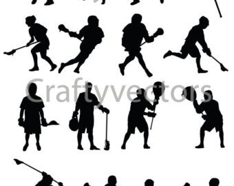 340x270 Lacrosse Silhouette Etsy