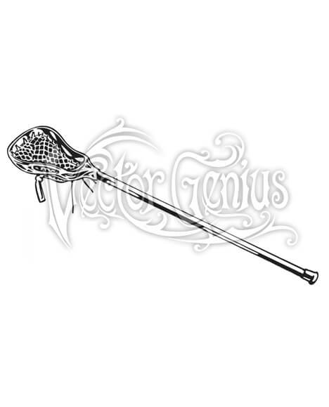 468x580 Sports Lacrosse Stick Stock Art