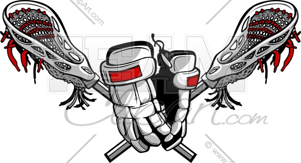 590x321 Lacrosse Gloves Vector Clipart Graphic Image