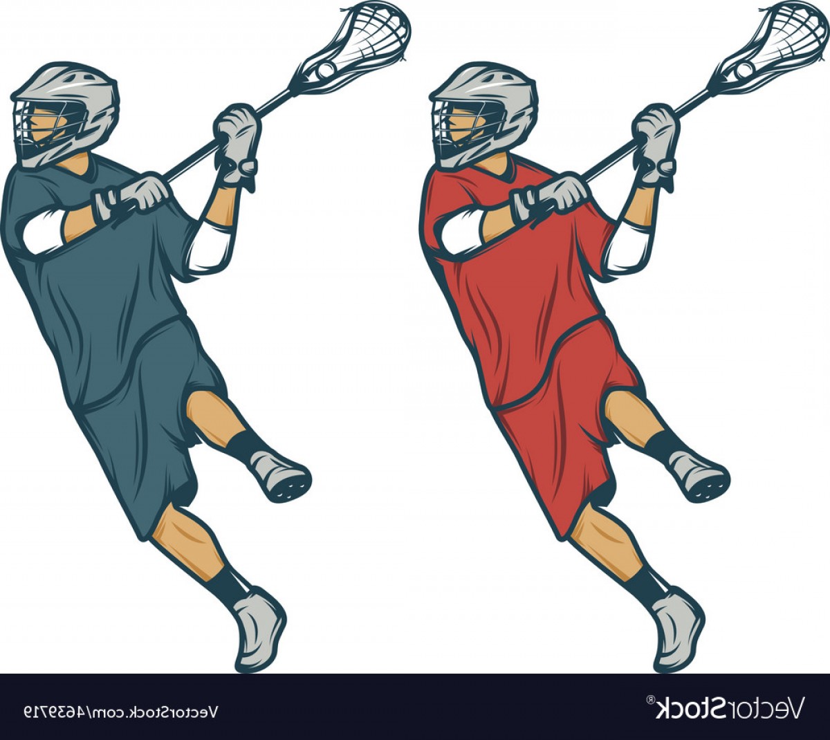 1200x1070 Lacrosse Player In Shooting Pose Isolated Vector Geekchicpro