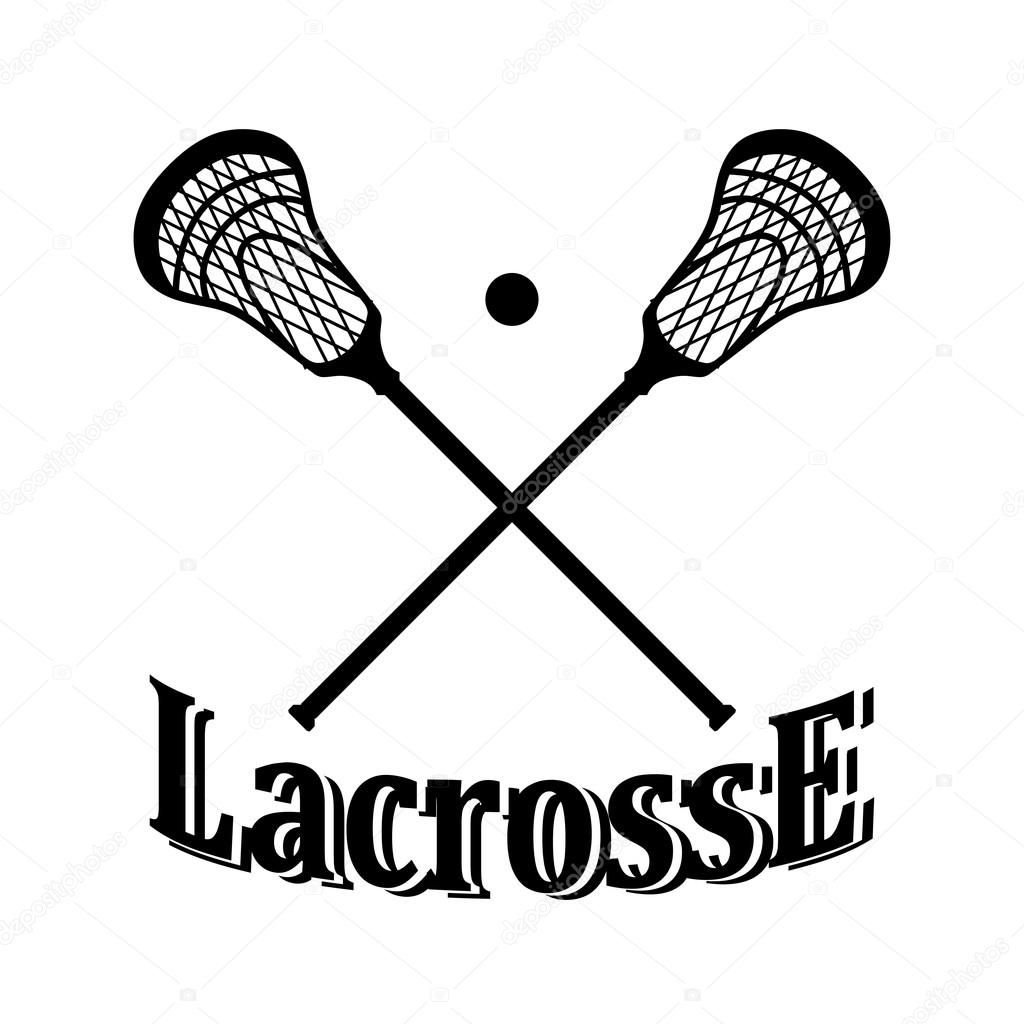 1024x1024 Crossed Lacrosse Stick And Ball Vector Illustration Mike's Big