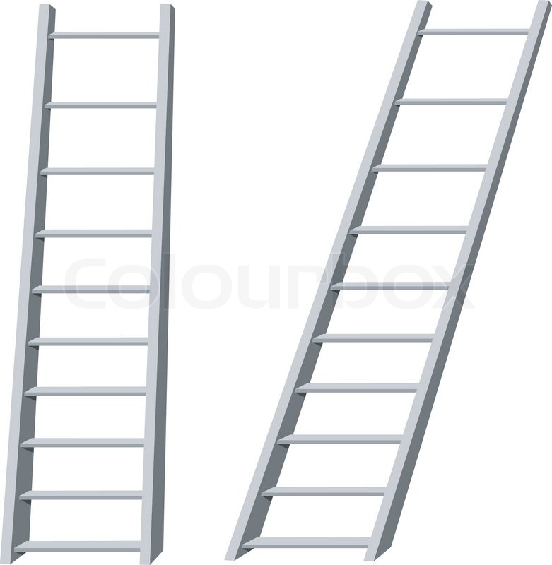 781x800 Vector Illustration Of Ladders Stock Vector Colourbox