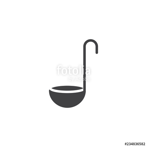 Ladle Vector Icon Filled Flat Sign For Mobile Concept And Web 500x500 Ladle Vector Icon Filled Flat Sign For Mobile Concept And Web