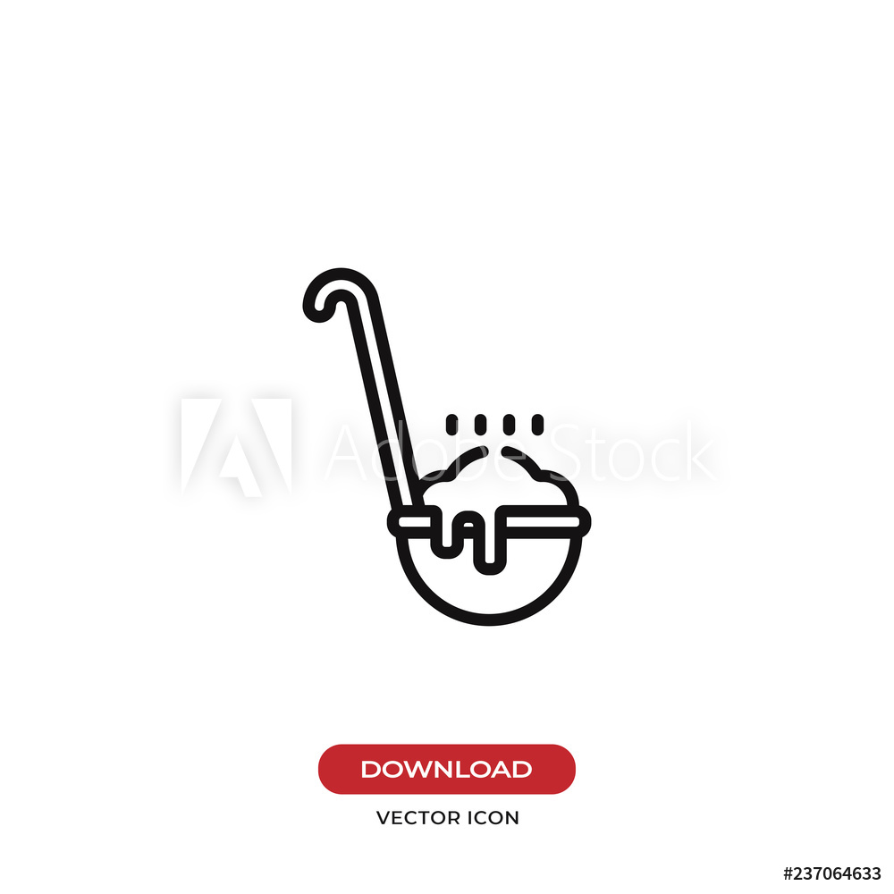Photo Art Print Ladle Vector Icon Europosters 1000x1000 Photo Art Print Ladle Vector Icon Europosters