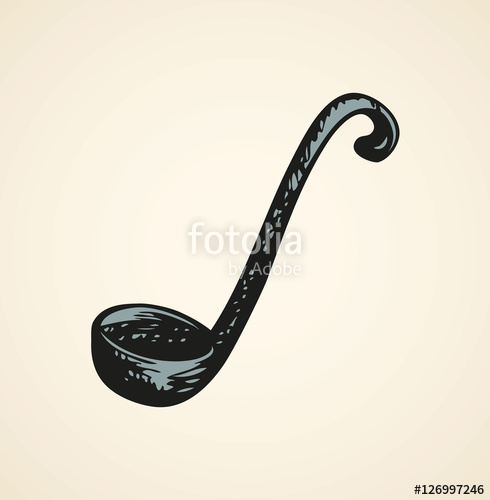 Soup Ladle Vector Sketch Stock Image And Royalty Free Vector 490x500 Soup Ladle Vector Sketch Stock Image And Royalty Free Vector