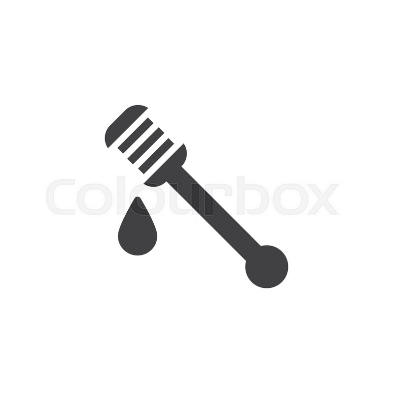 Honey Ladle Vector Icon Filled Flat Stock Vector Colourbox 800x800 Honey Ladle Vector Icon Filled Flat Stock Vector Colourbox