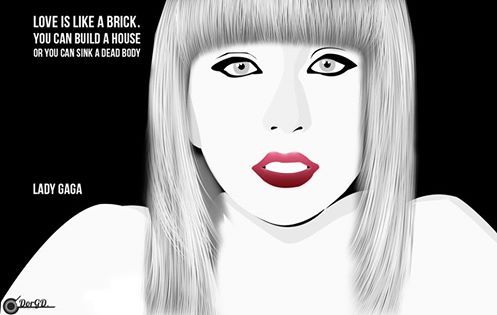 Lady Gaga Vector Vectors Vector Design, Lady Gaga, Movie Posters 497x315 Lady Gaga Vector Vectors Vector Design, Lady Gaga, Movie Posters
