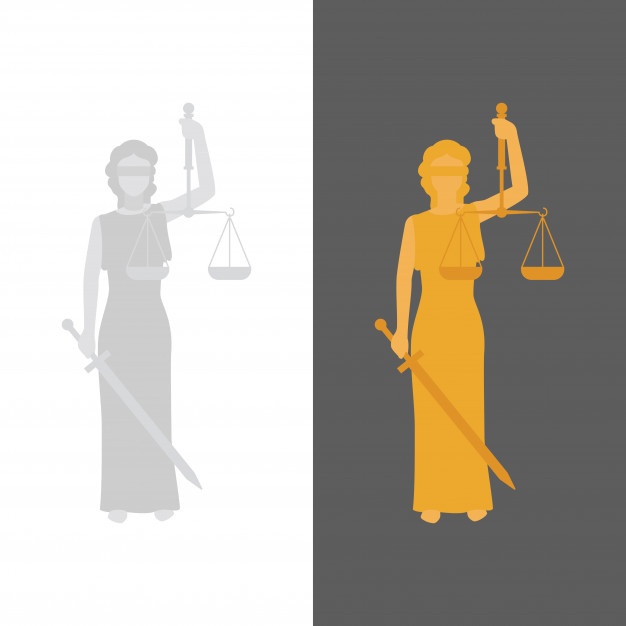 626x626 Lady Justice Character Vector Free Download