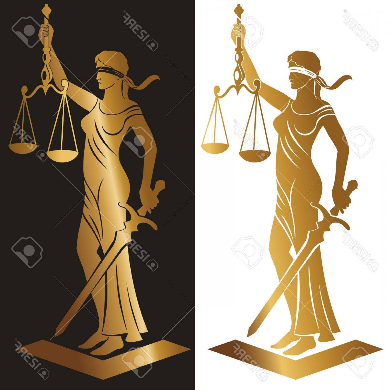 Lady Justice Svg