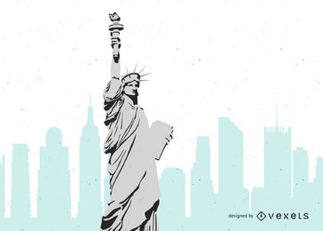 362x260 Statue Of Liberty Vector Graphics To Download