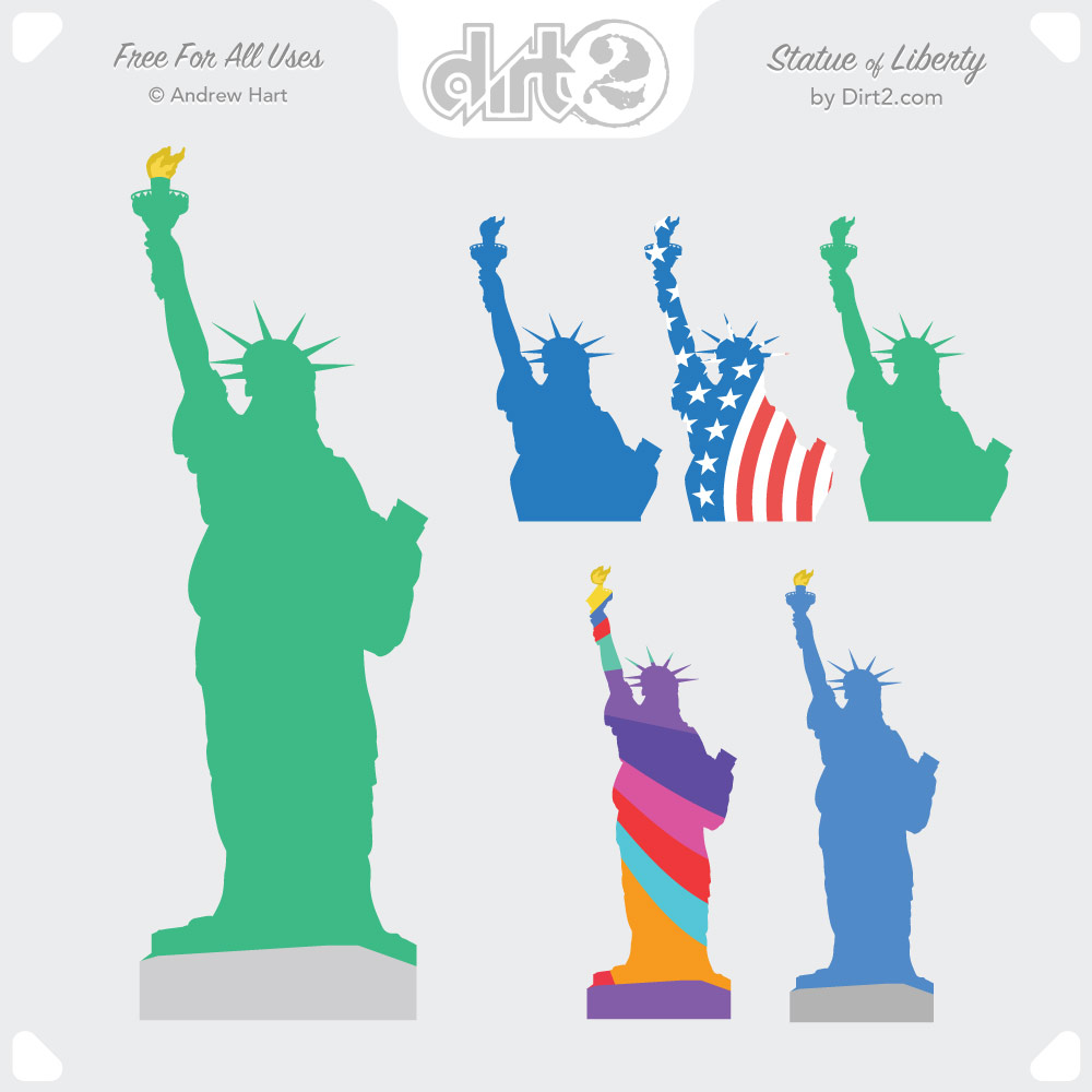 1000x1000 Free Statue Of Liberty Vector