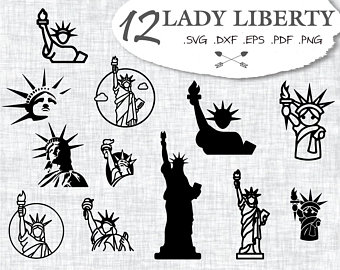 340x270 Lady Liberty Vector Etsy