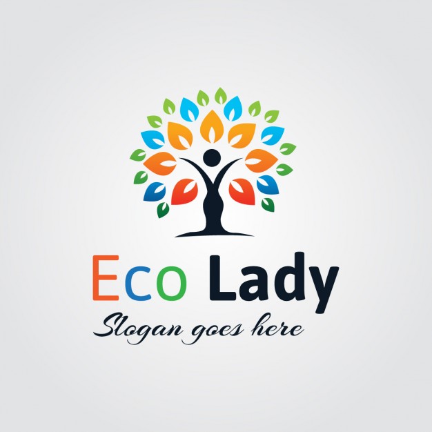 Abstract Eco Lady Logo Vector Free Download 626x626 Abstract Eco Lady Logo Vector Free Download