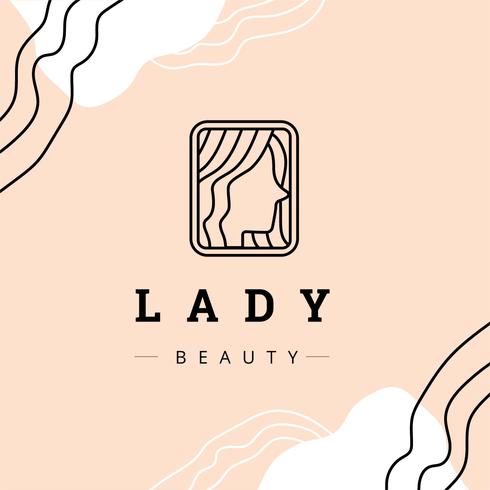Woman Logotype For Beauty Salon 490x490 Woman Logotype For Beauty Salon