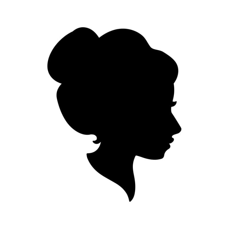 800x800 Lady Silhouette