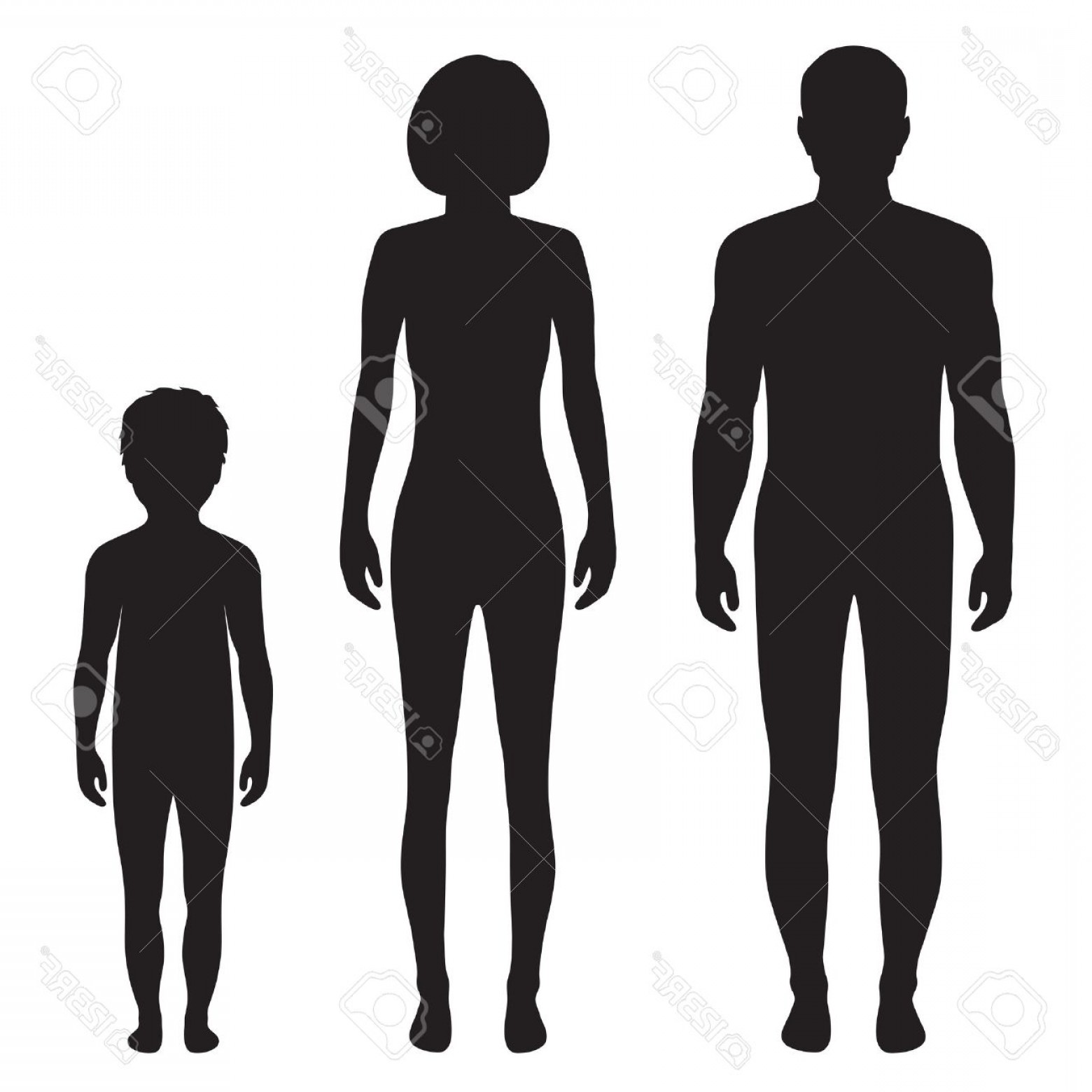 1560x1560 Male And Female Silhouette Vector Catchsplace