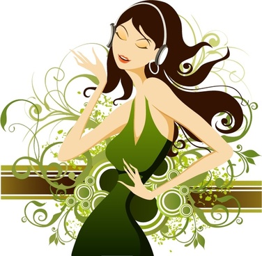 376x368 Fashion Lady Vector Free Vector Download