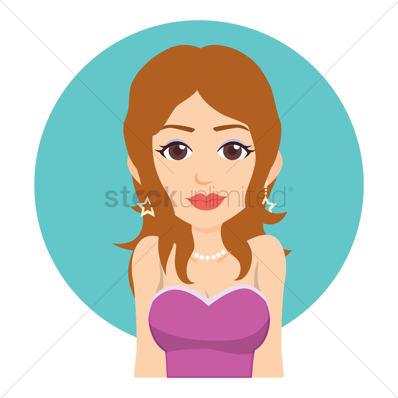 Free Beautiful Lady Vector Image 1300x1300 Free Beautiful Lady Vector Image