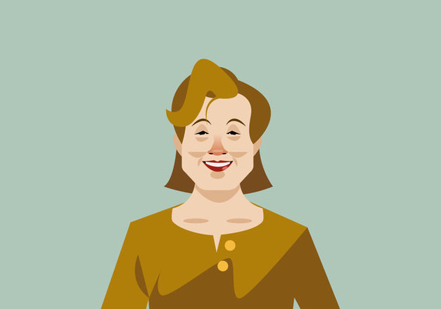 Headshot Of Smiling Older Lady Vector Free Vector Download 632x443 Headshot Of Smiling Older Lady Vector Free Vector Download